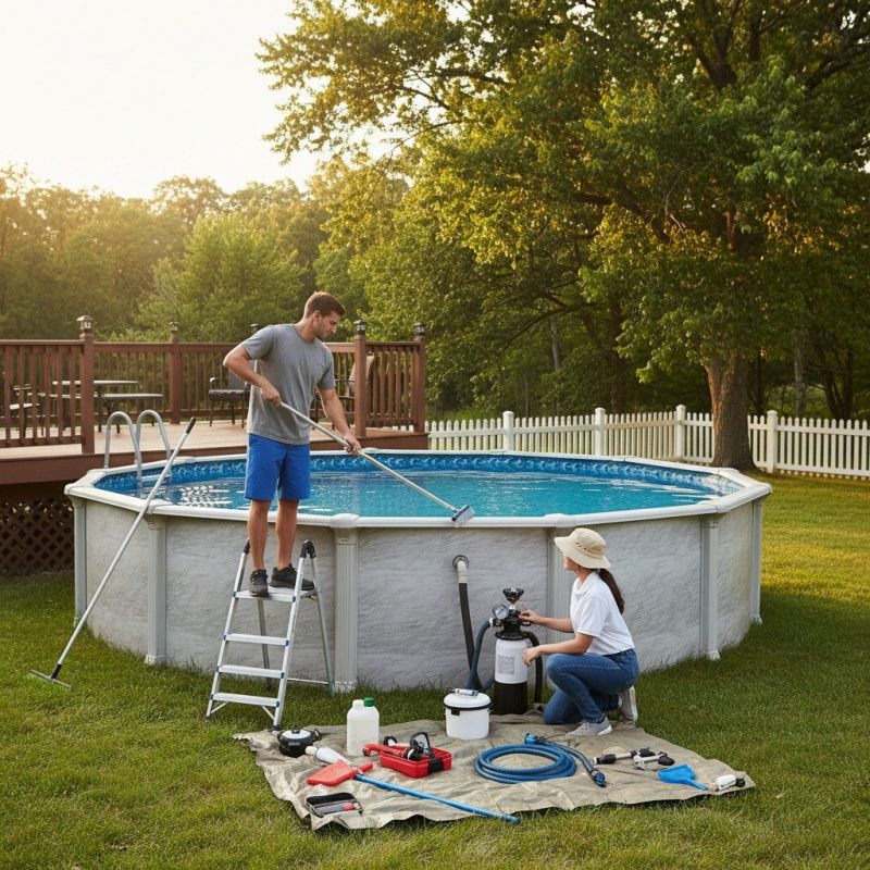 Above Ground Pool Service