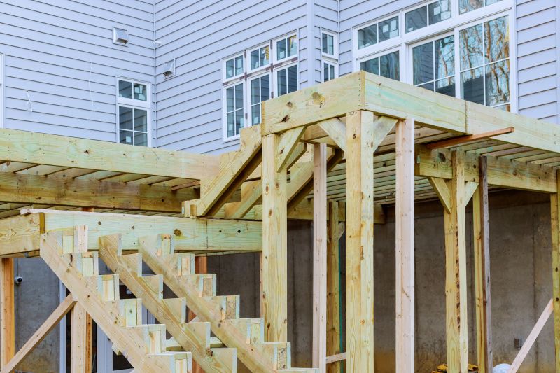 Ground Level Deck Construction in Norwalk, CT